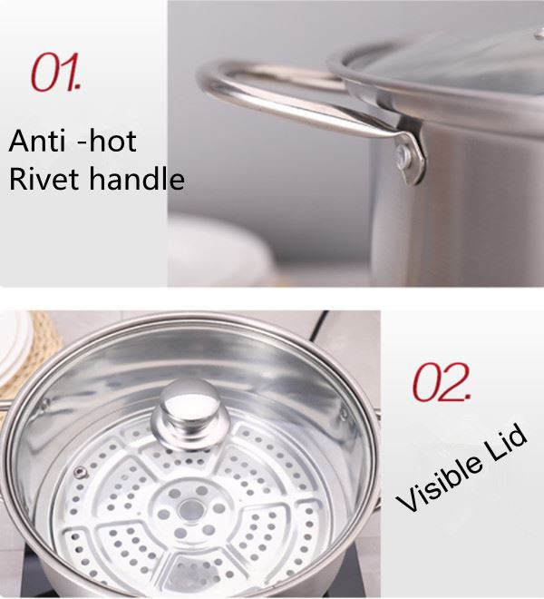 1 layer soup steamer pot 